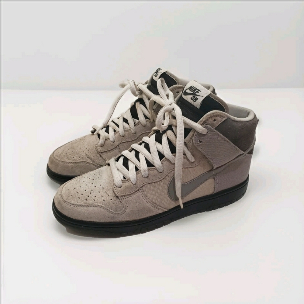 Nike SB Dunk High Civil Magnet Medium Grey 305050-006 Men’s Size 9 2010 Vintage.